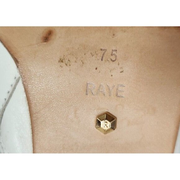 AUTHENTIC Raye Leather Boot in white Size 7.5 - Picture 10 of 13